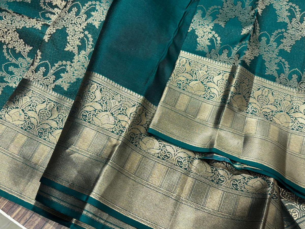 Pure Kanchipuram Broced Silk