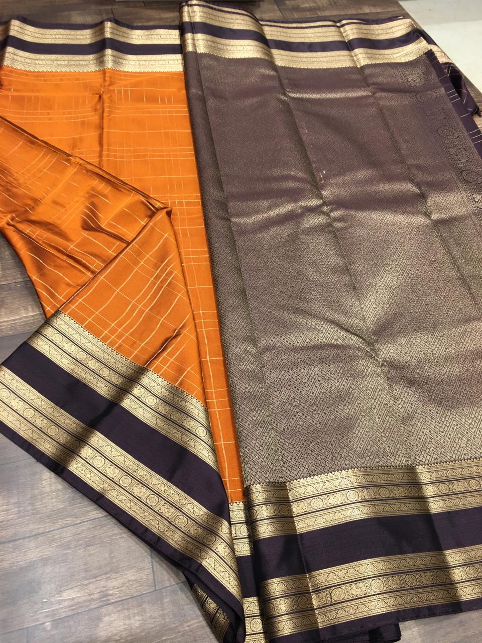 Semi Kanchipuram Silk