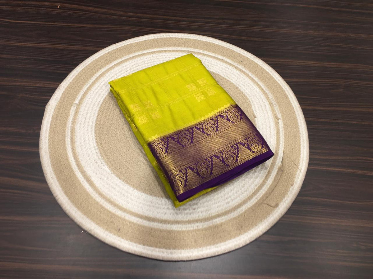 Semi Mysore Crape Silk