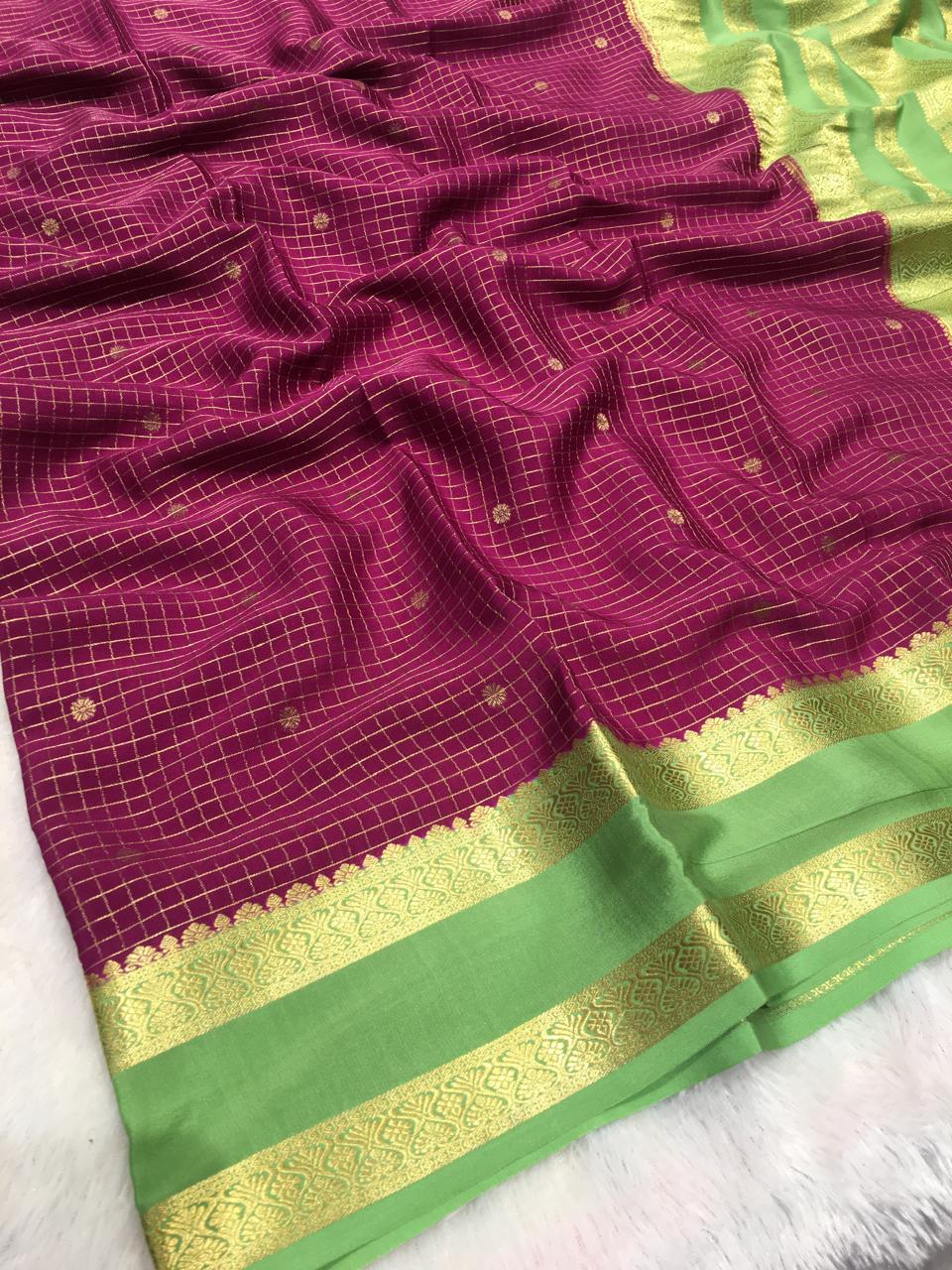 Pure Mysore Silk