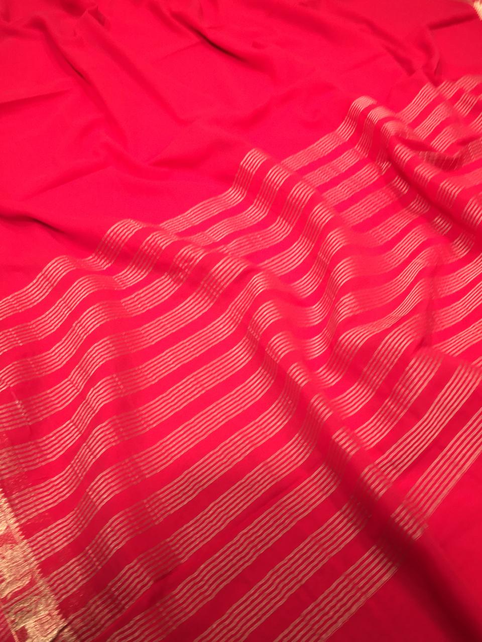 Semi Mysore Crape Silk