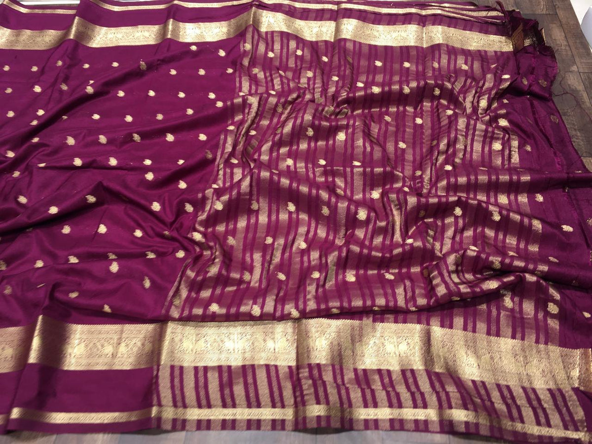 Semi Mysore Crape Silk