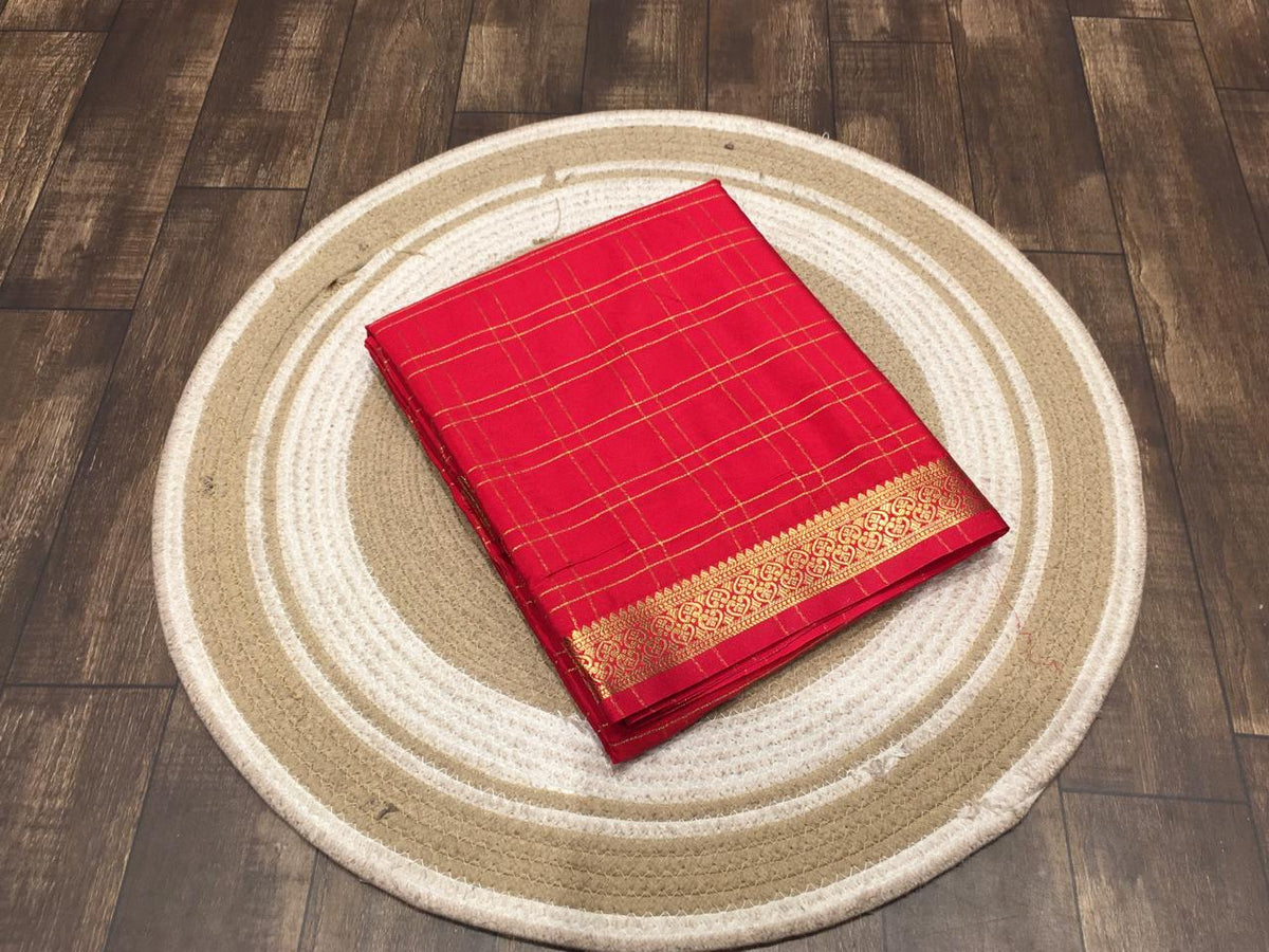 Semi Mysore Crape Silk