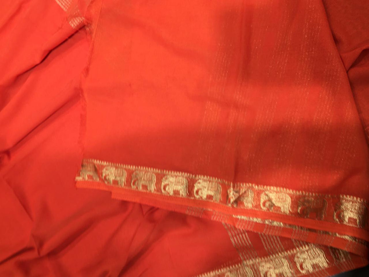 Semi Mysore Crape Silk