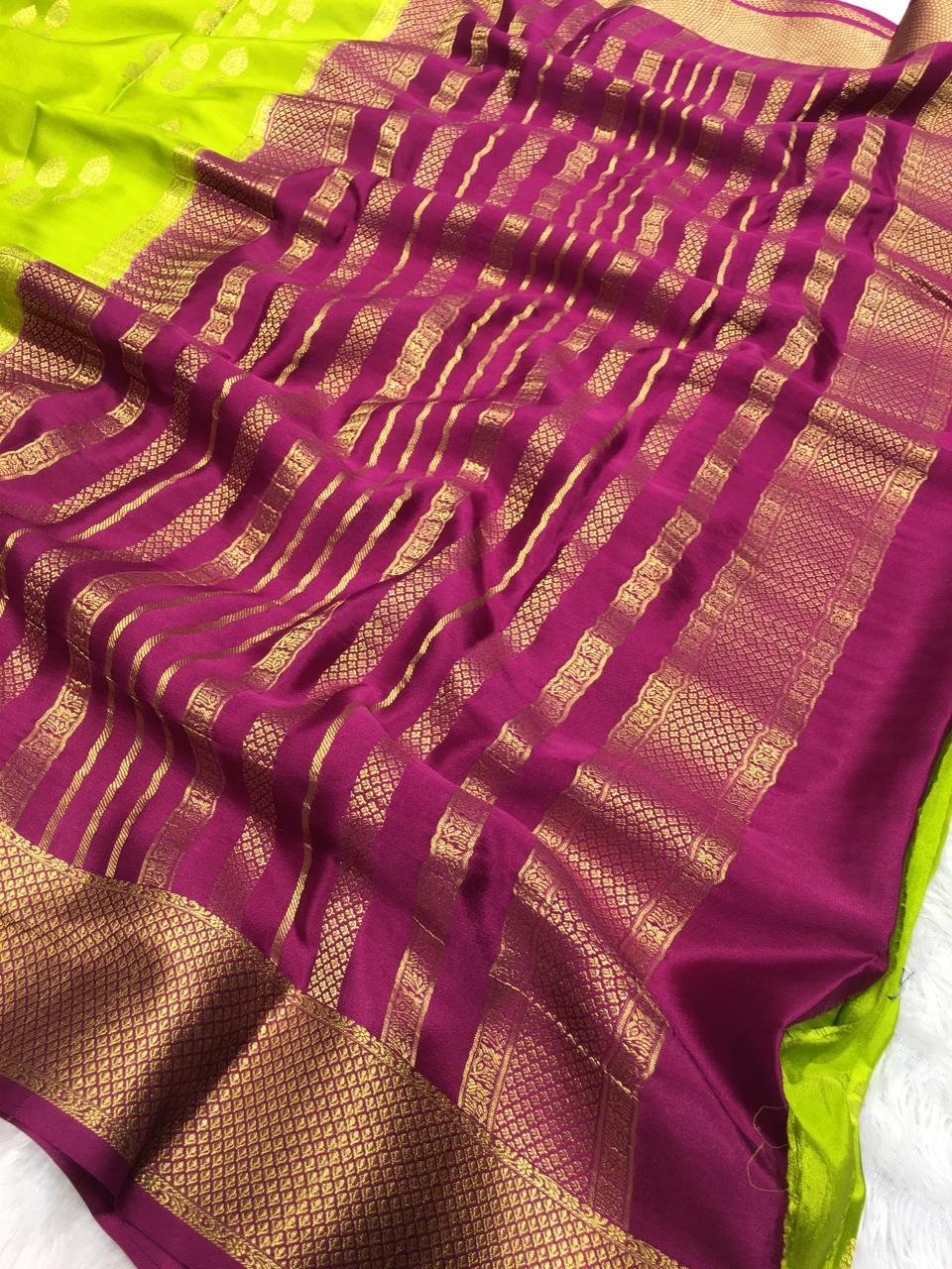 Pure Mysore Silk