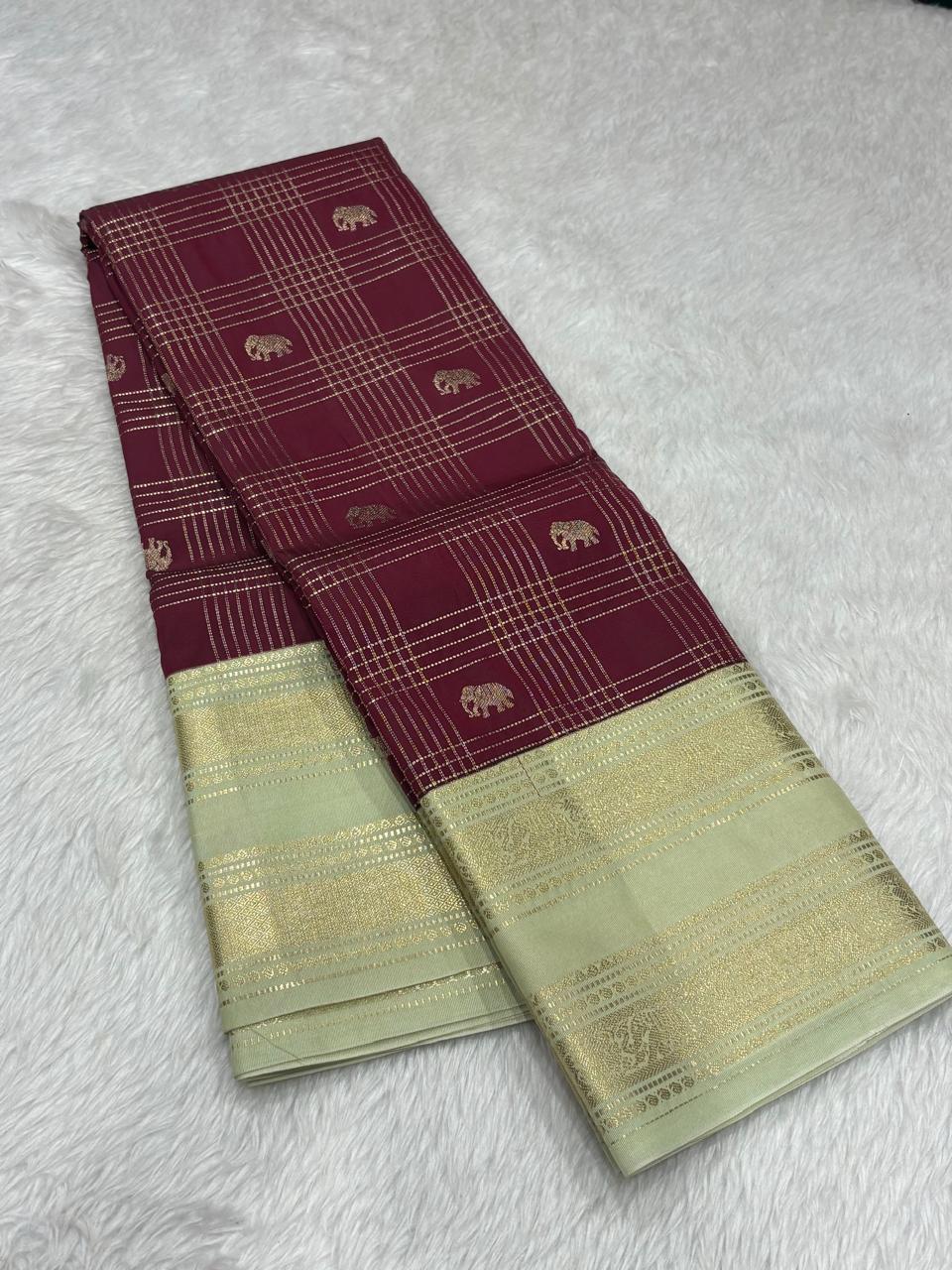 Semi Kanchipuram Silk
