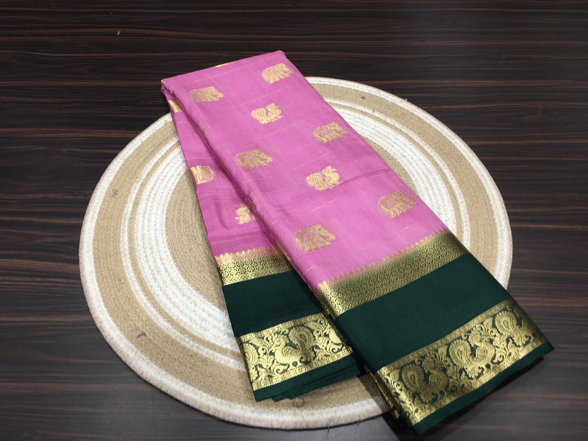 Semi Mysore Crape Silk