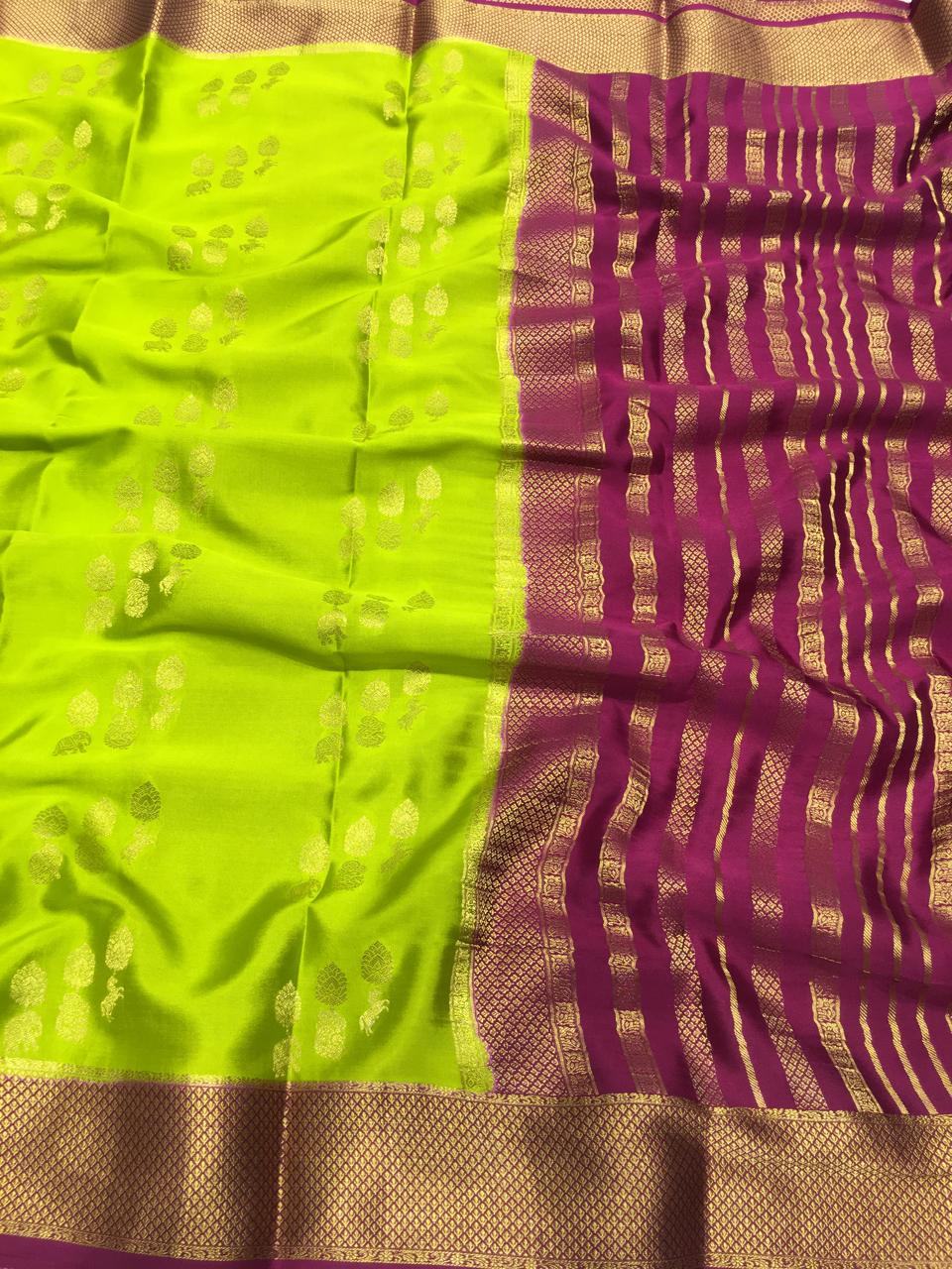 Pure Mysore Silk
