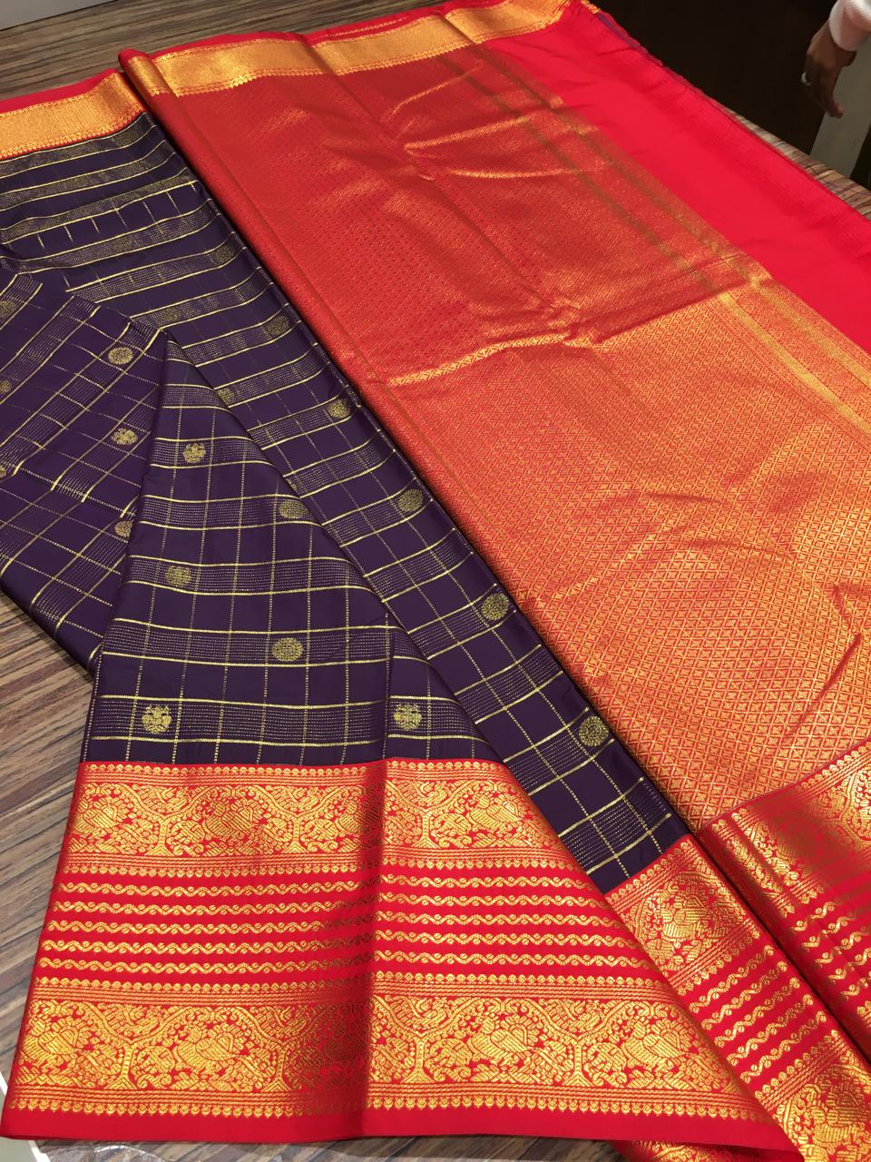 Semi Kanchipuram Silk