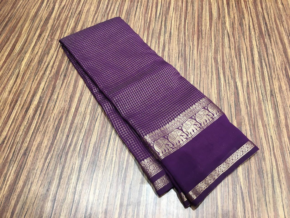 Semi Mysore Crape