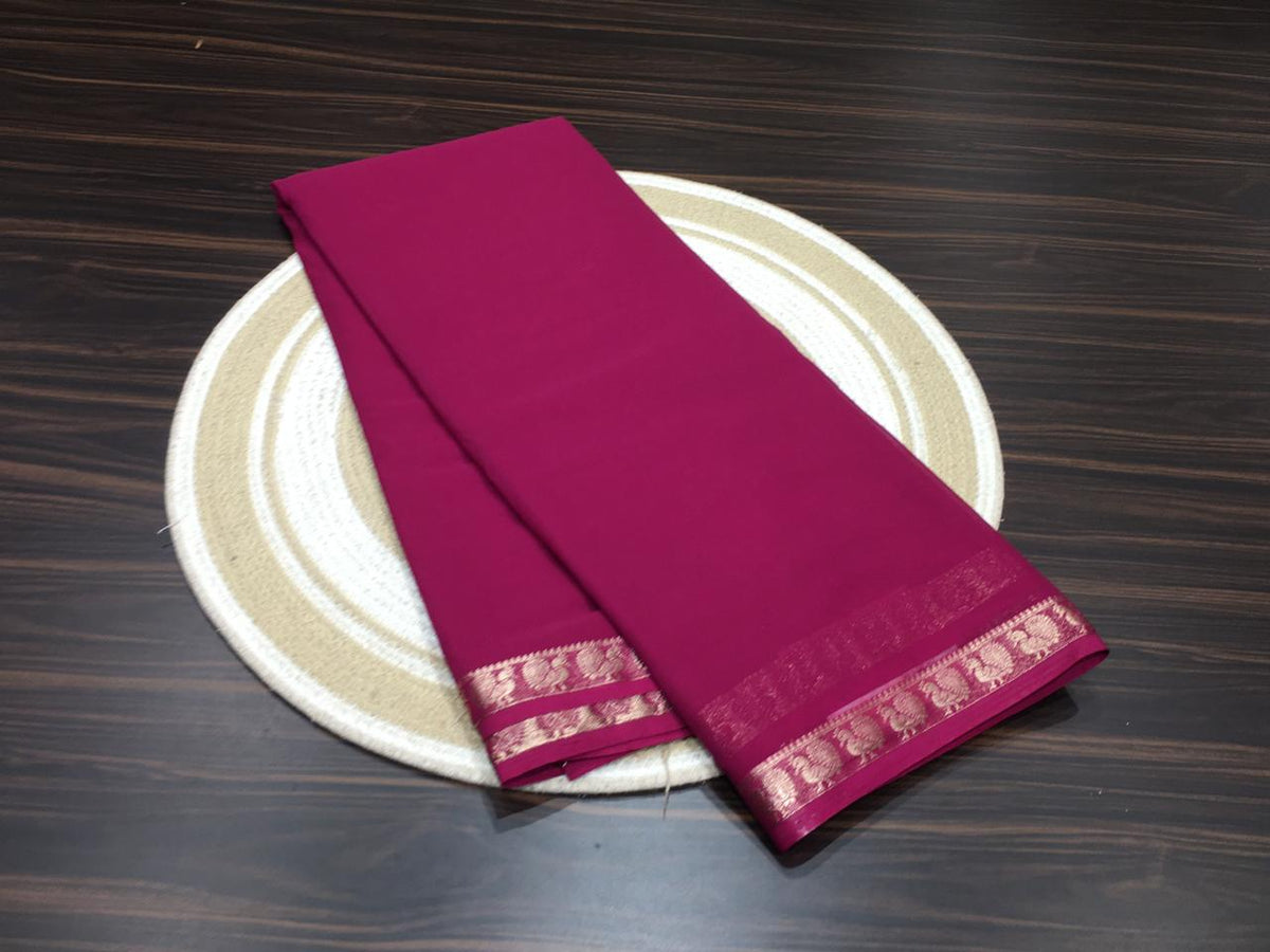 Semi Mysore Crape