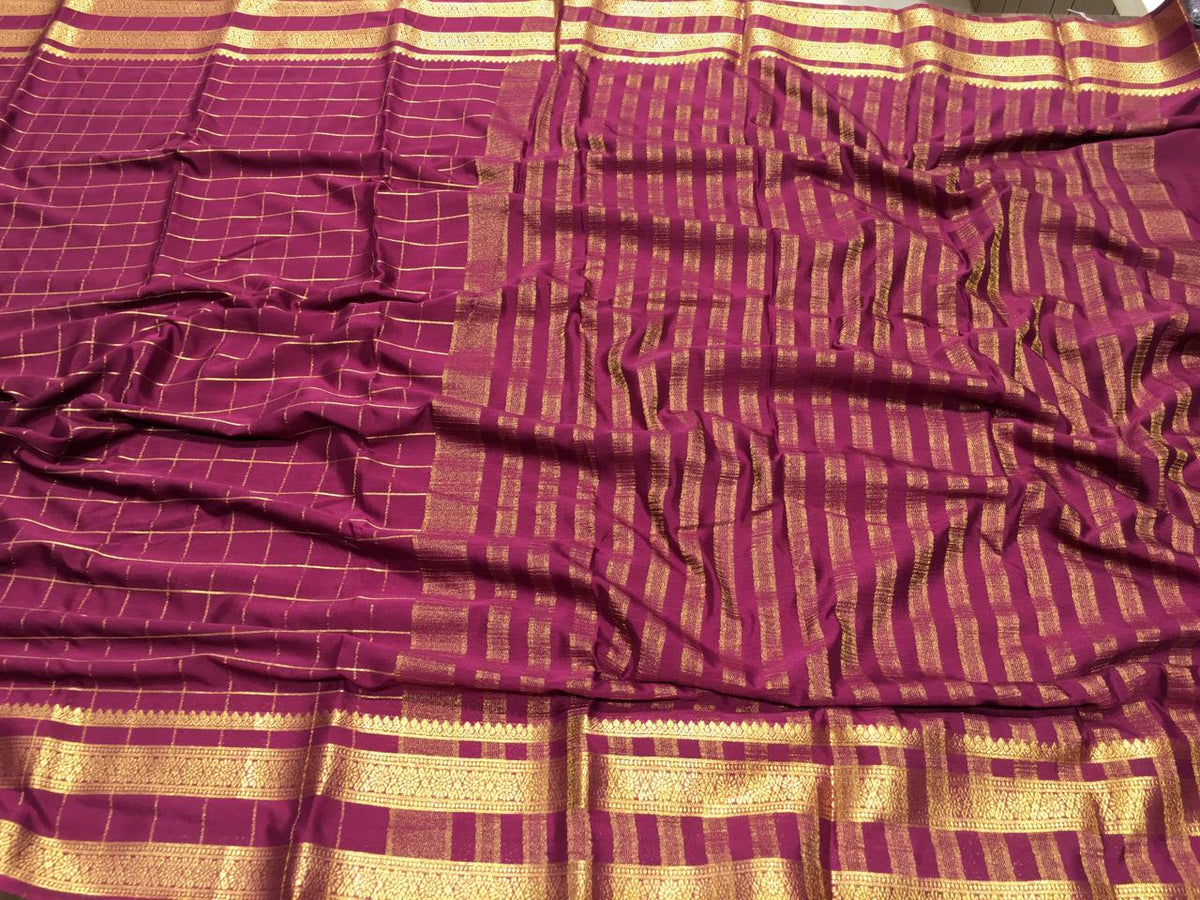 Semi Mysore Crape