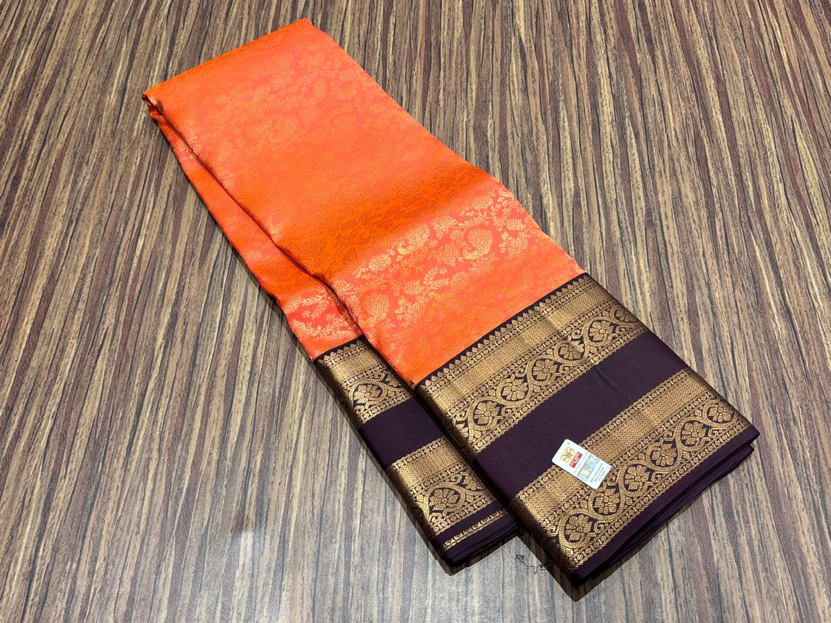 Pure Kanchipuram Broced Silk