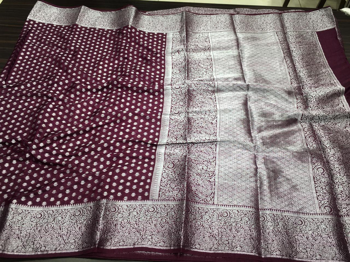 Lilly Tussar Saree