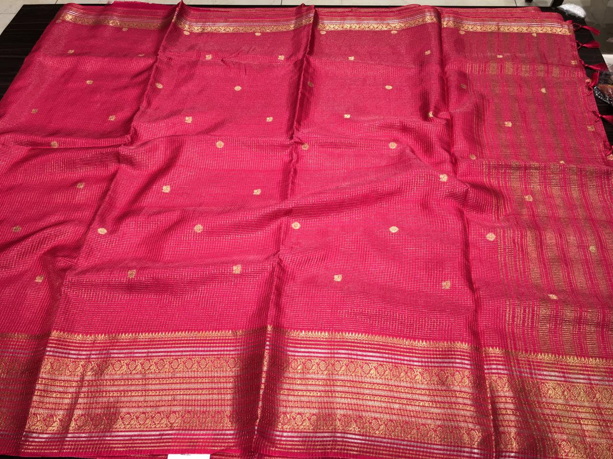 Semi Mysore Crape Silk