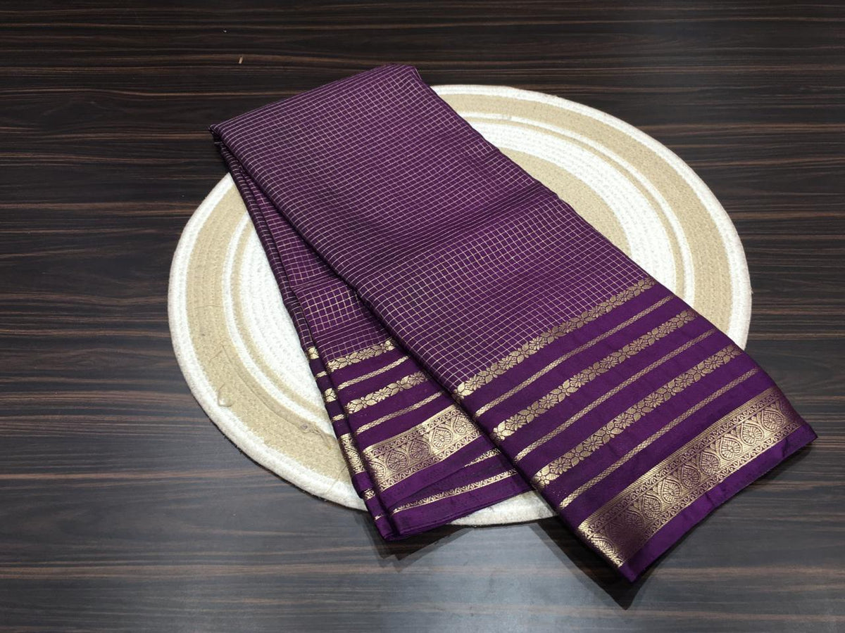 Semi Mysore Crape