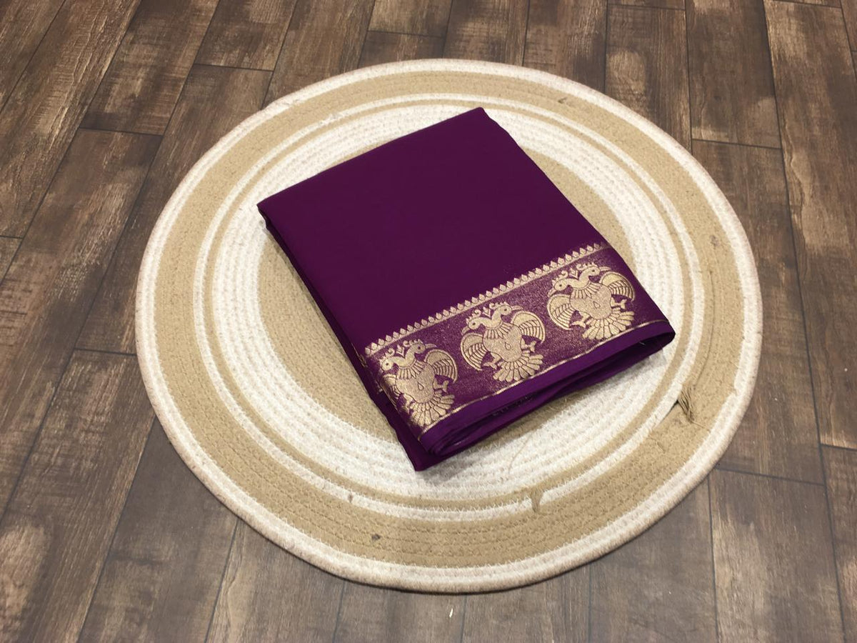 Semi Mysore Crape