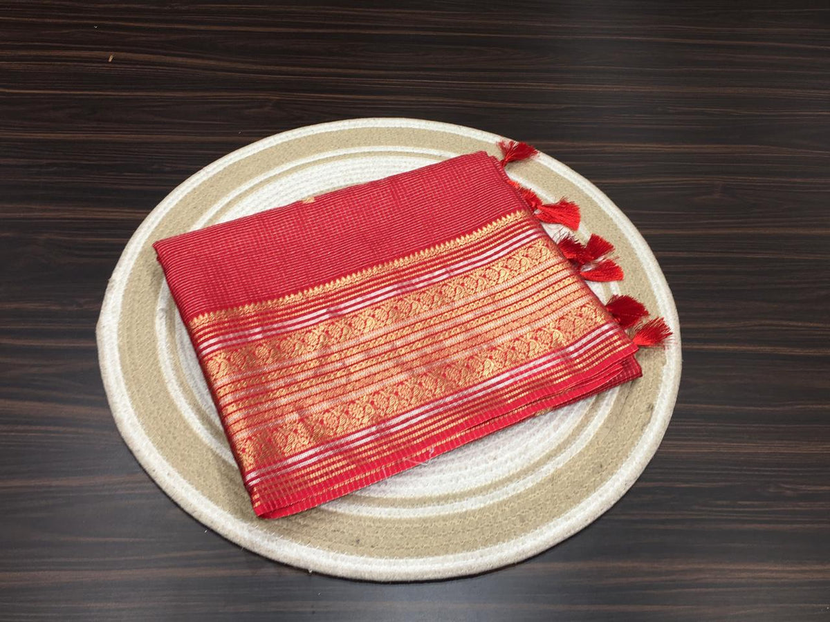 Semi Mysore Crape Silk