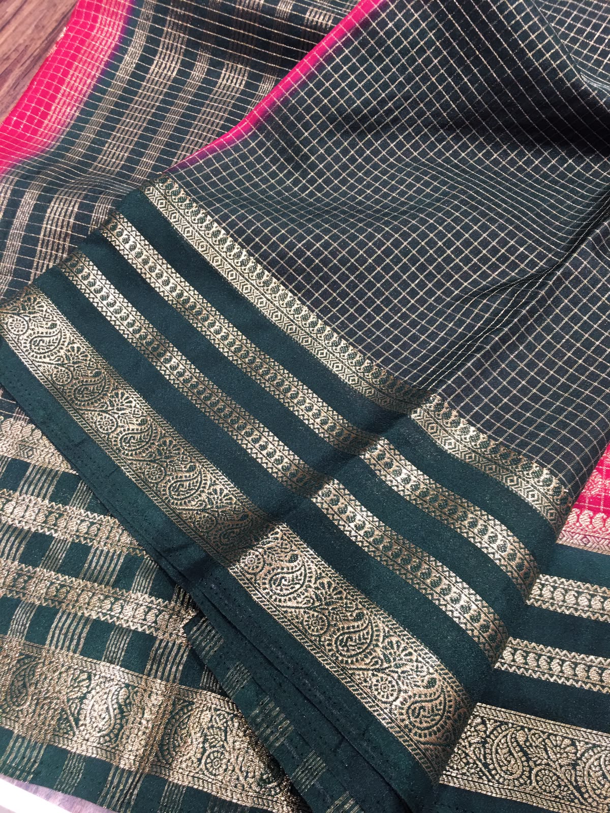 Semi Mysore Crape Silk