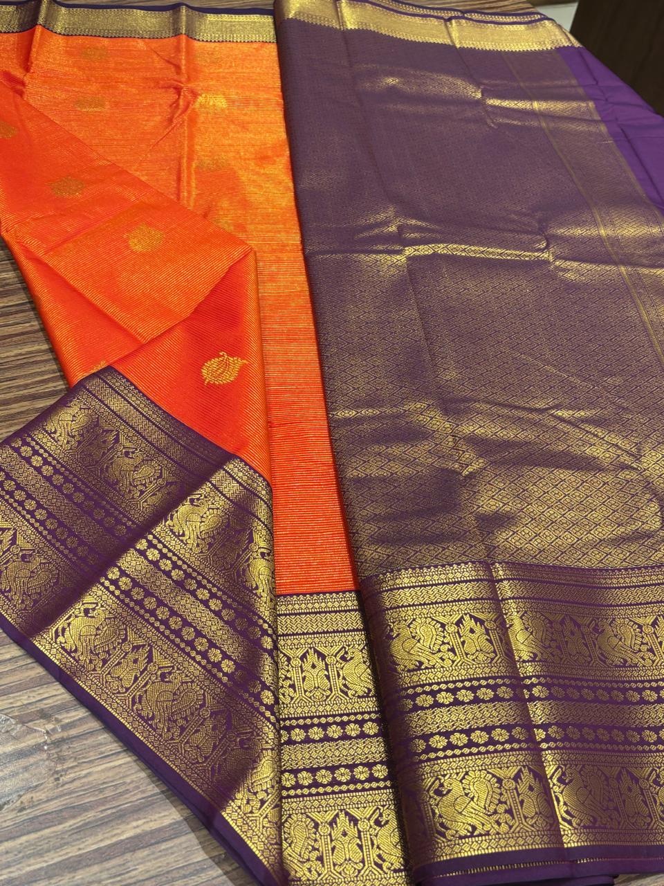 Semi Kanchipuram Silk