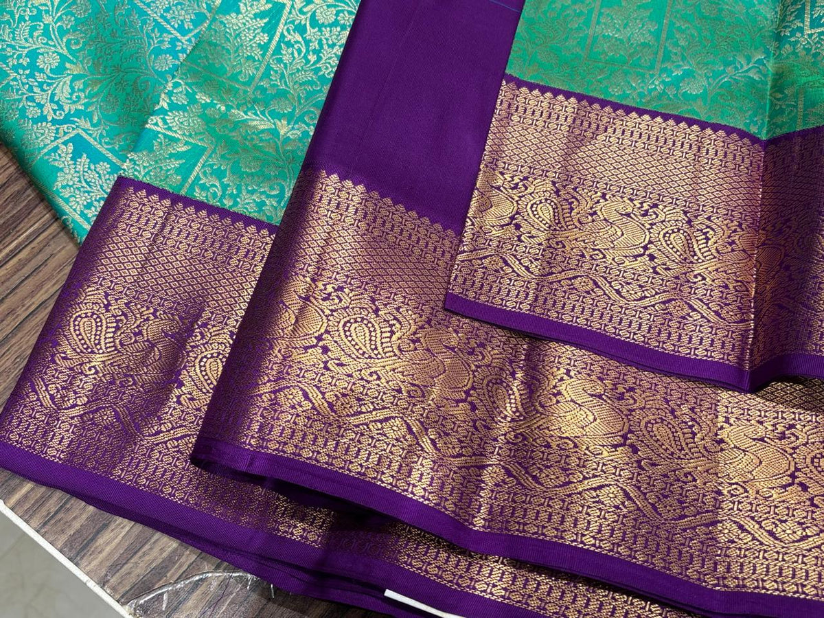Pure Kanchipuram Broced Silk