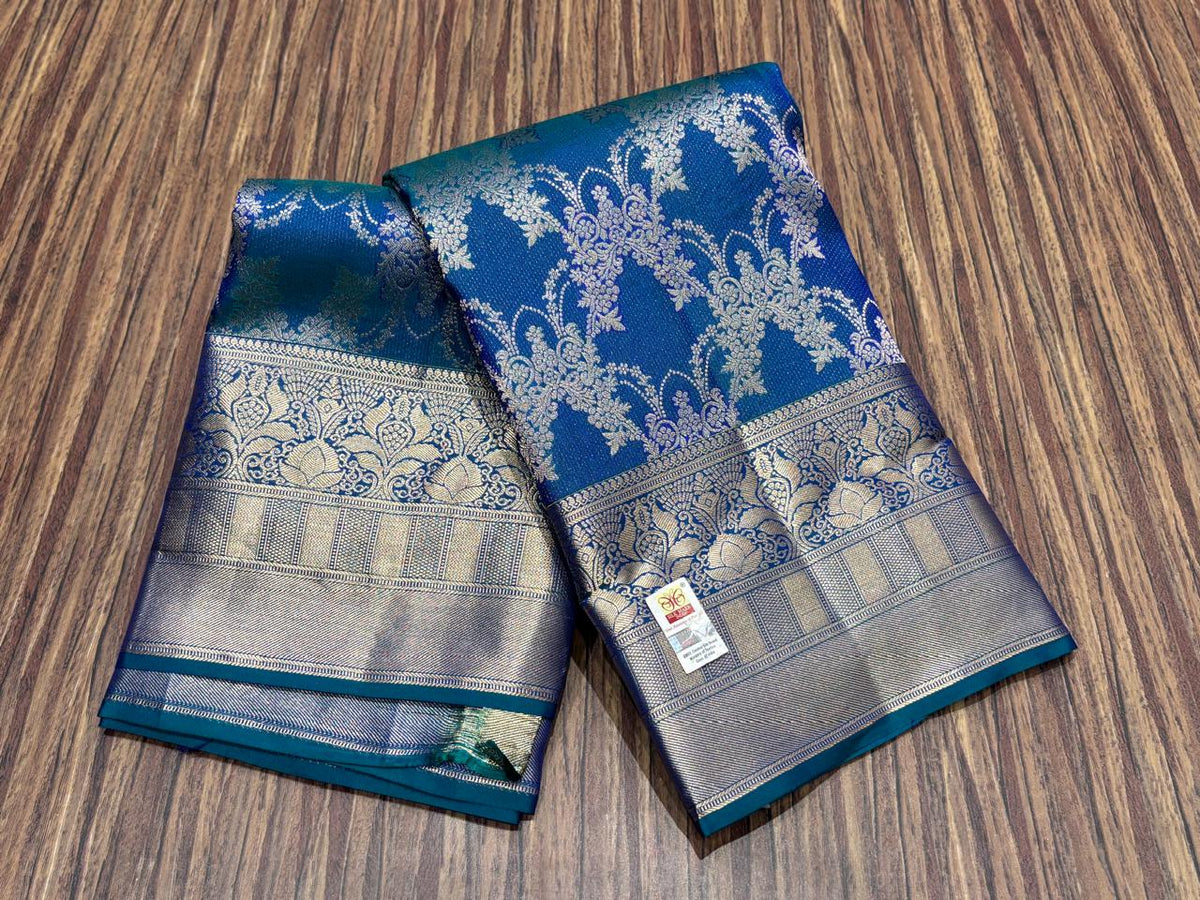 Pure Kanchipuram Broced Silk