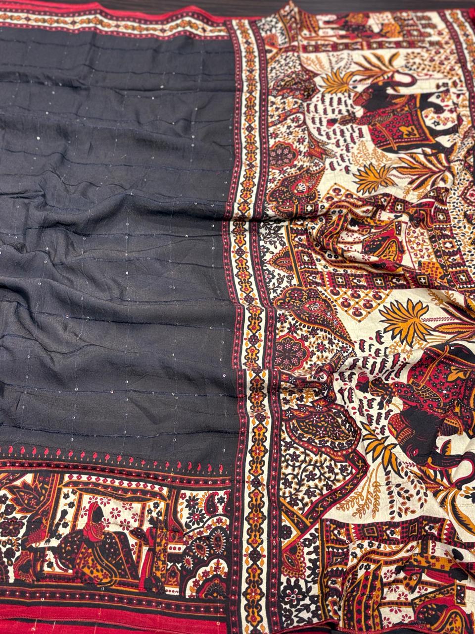 Malbery Cotton Saree