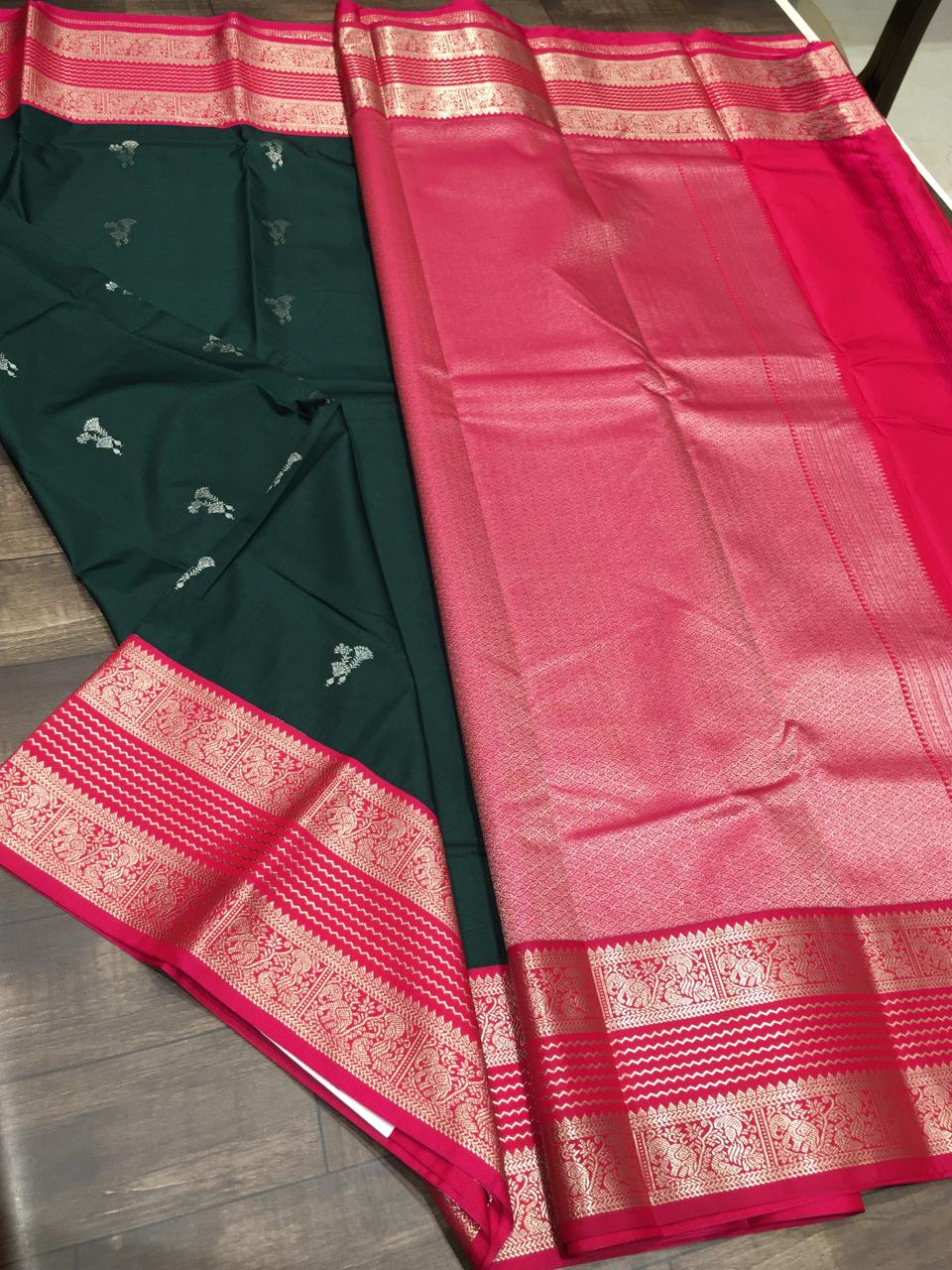 Semi Kanchipuram Silk