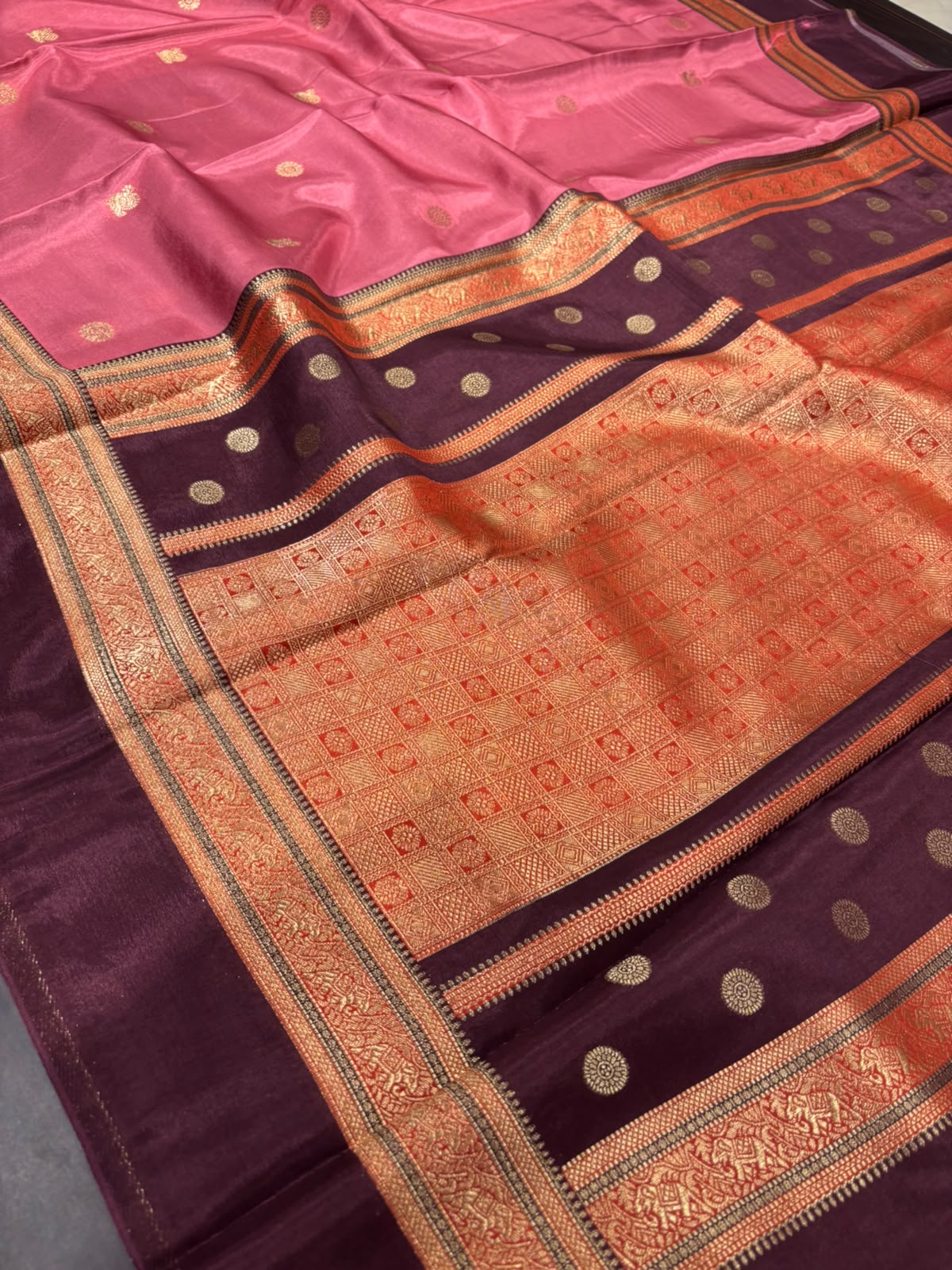 Crape Silk saree