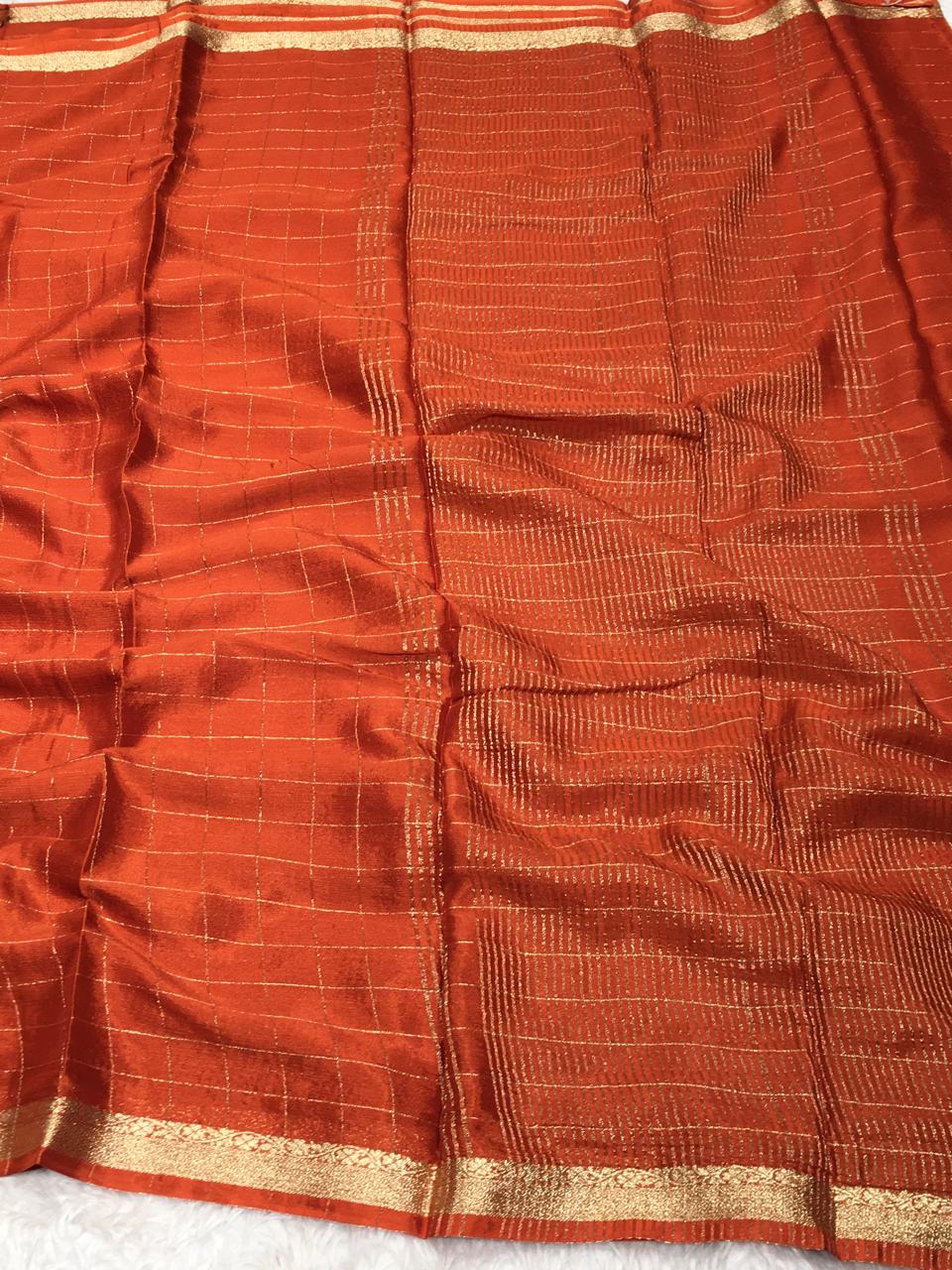 Wrinkle Chiffon Saree