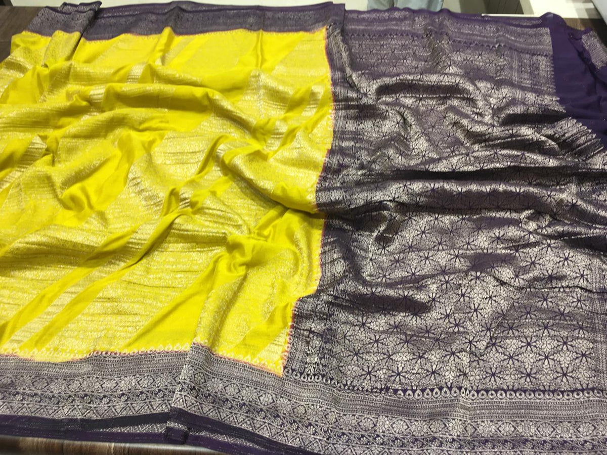 Chiffon Georgette Saree