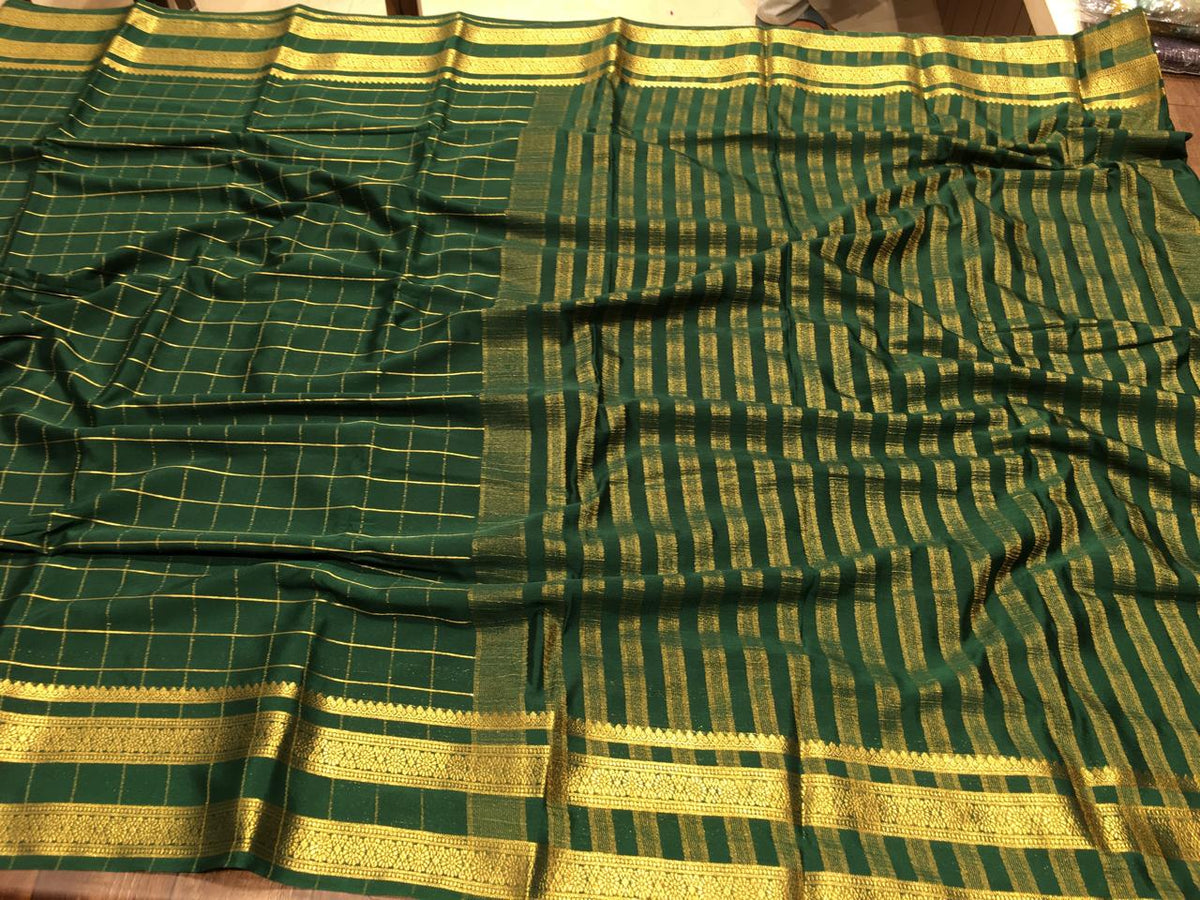 Semi Mysore Crape