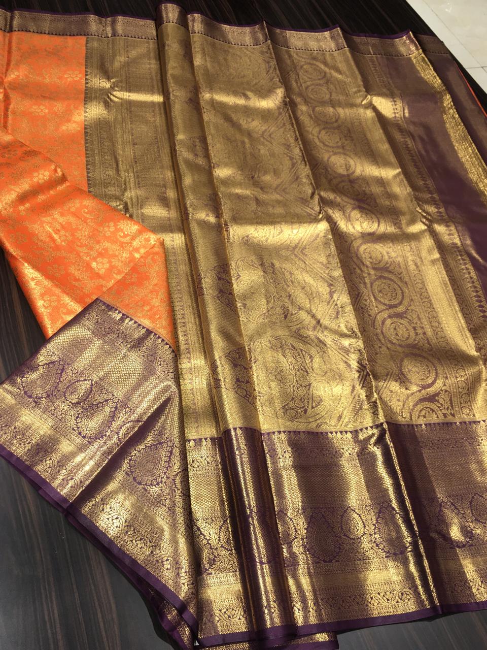 Semi Kanchipuram Tissue