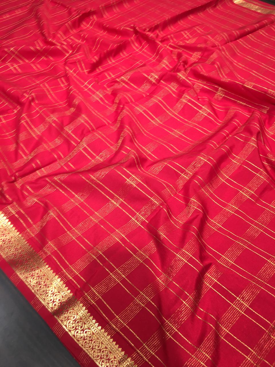 Semi Mysore Crape Silk