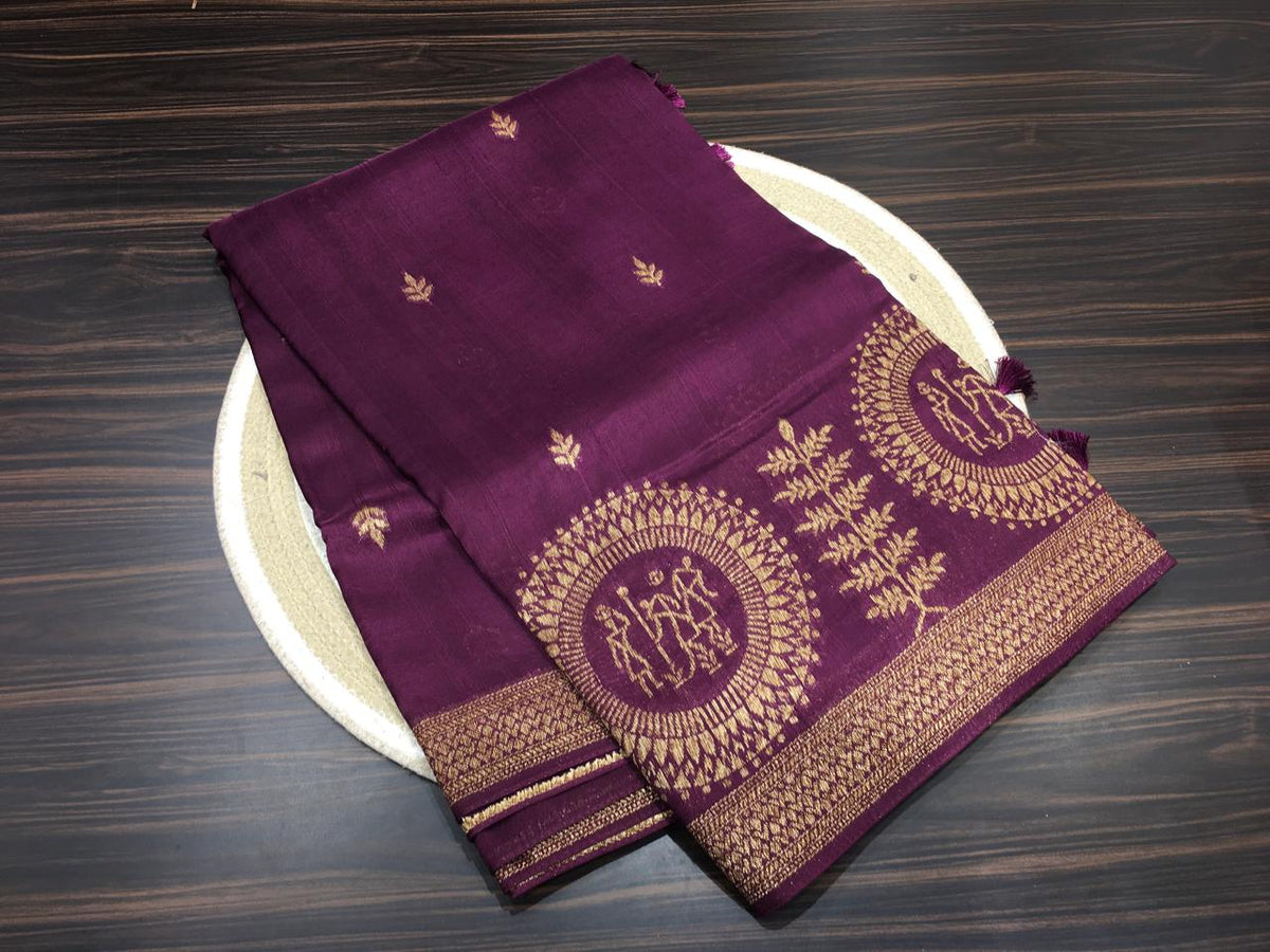 Soft Tussar Saree