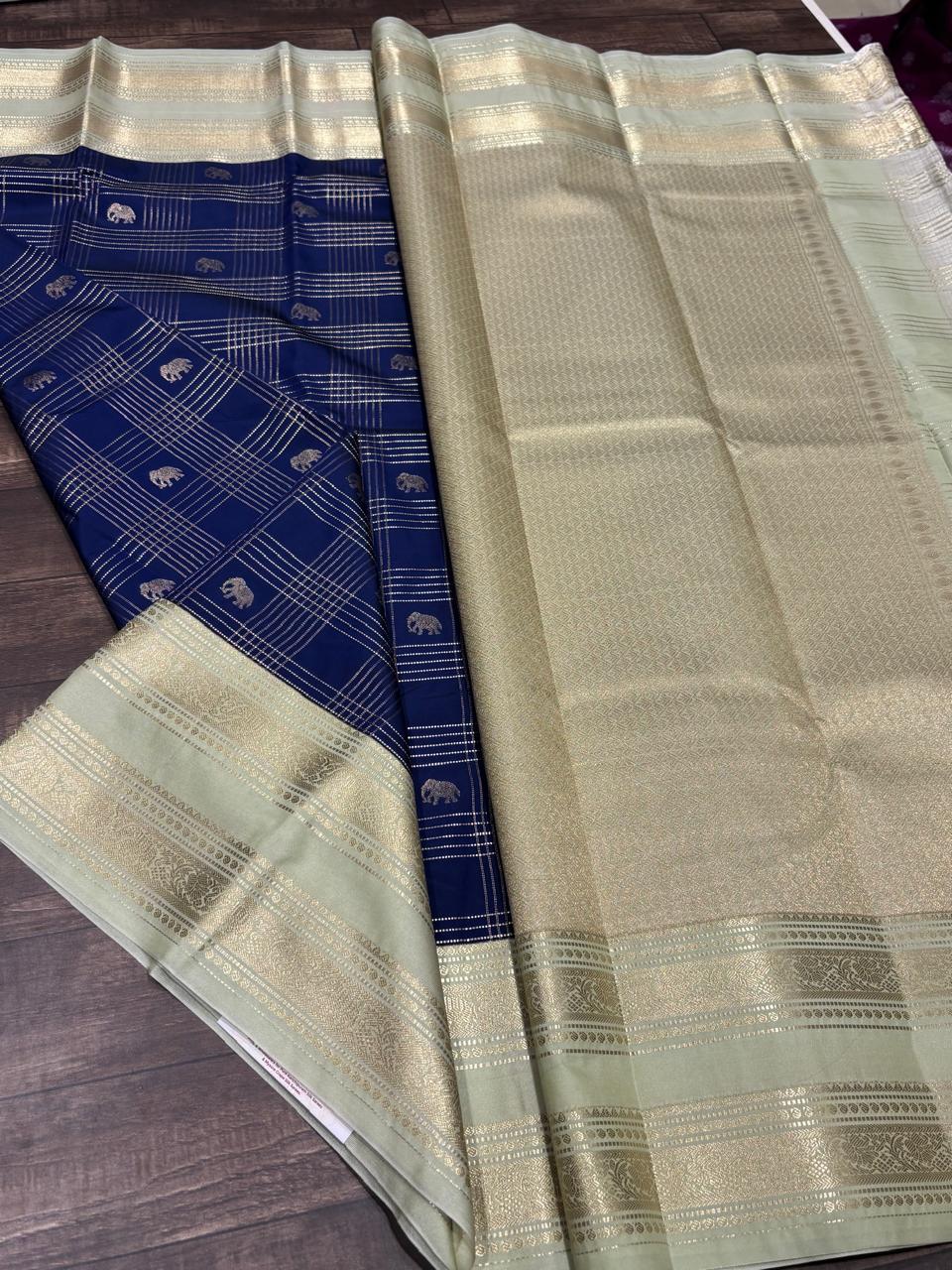 Semi Kanchipuram Silk