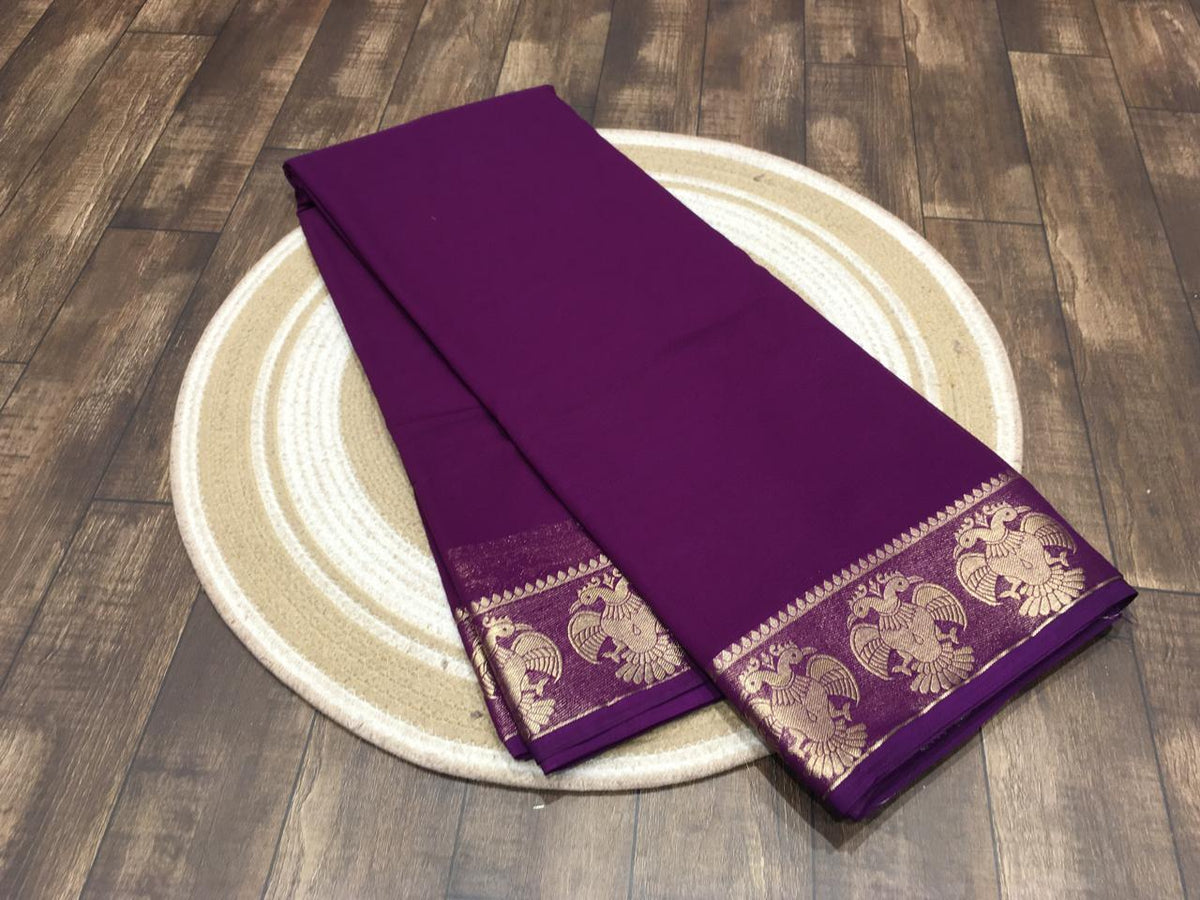 Semi Mysore Crape