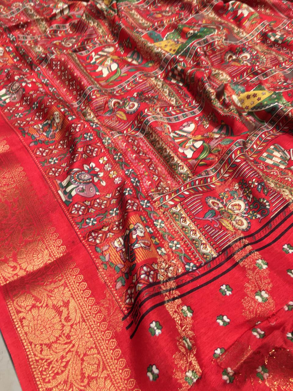 Kalamkari Saree