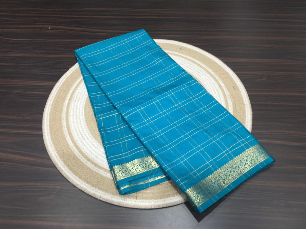 Semi Mysore Crape Silk