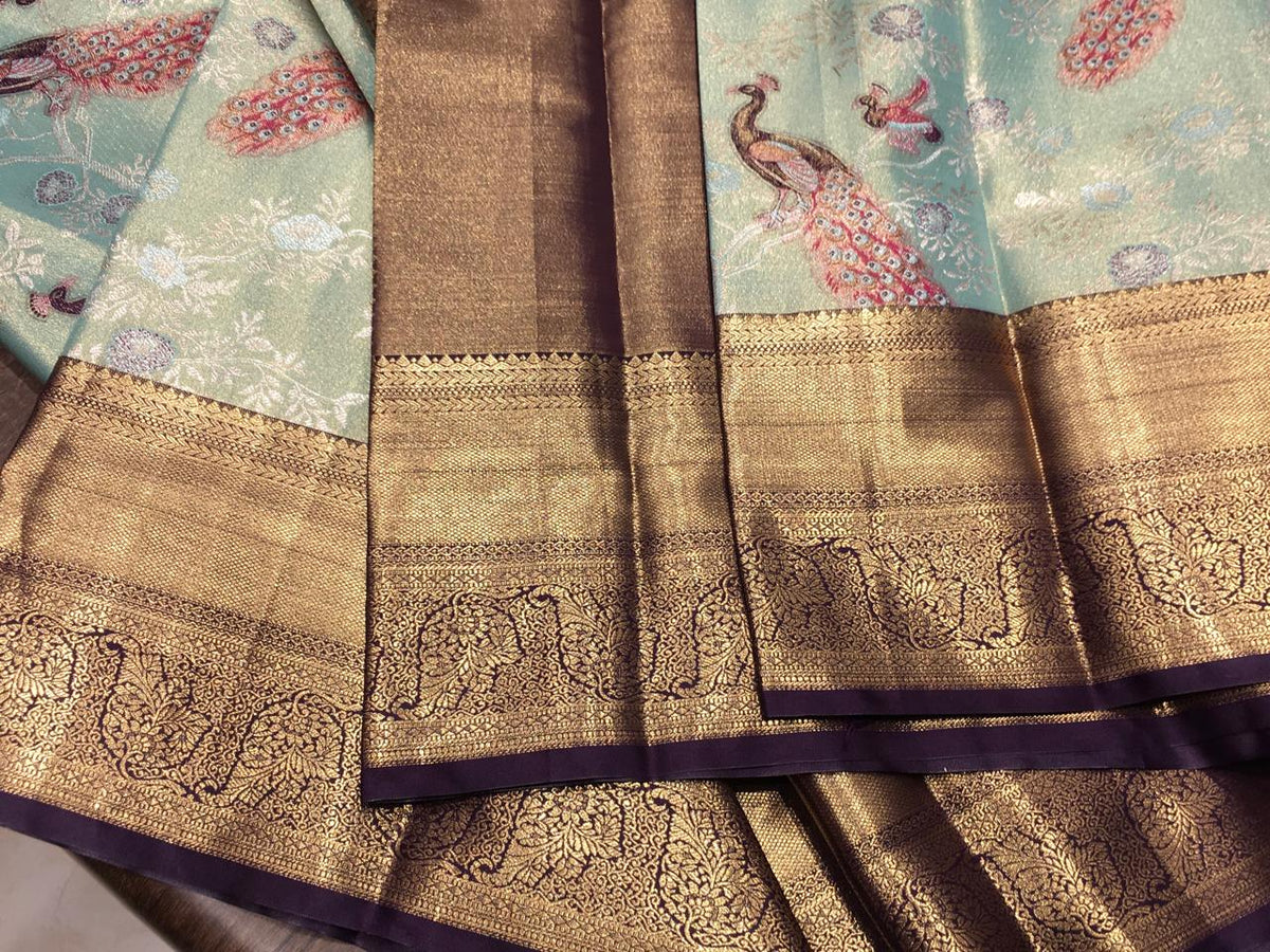 Semi Kanchipuram Tissue