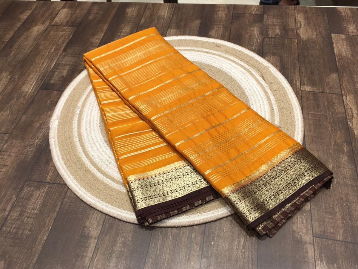 Semi Mysore Crape