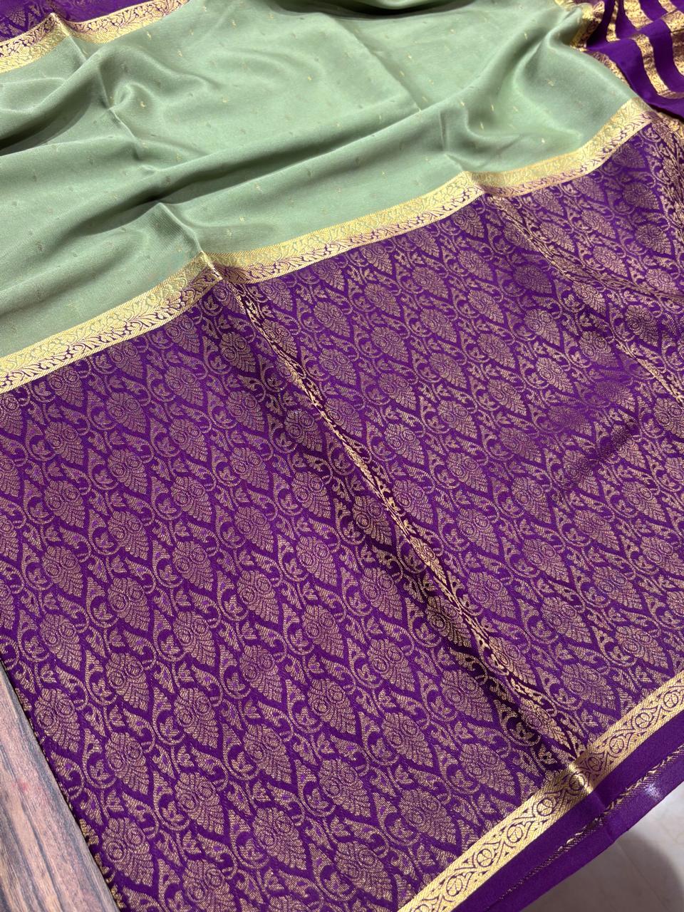 Pure Mysore Silk