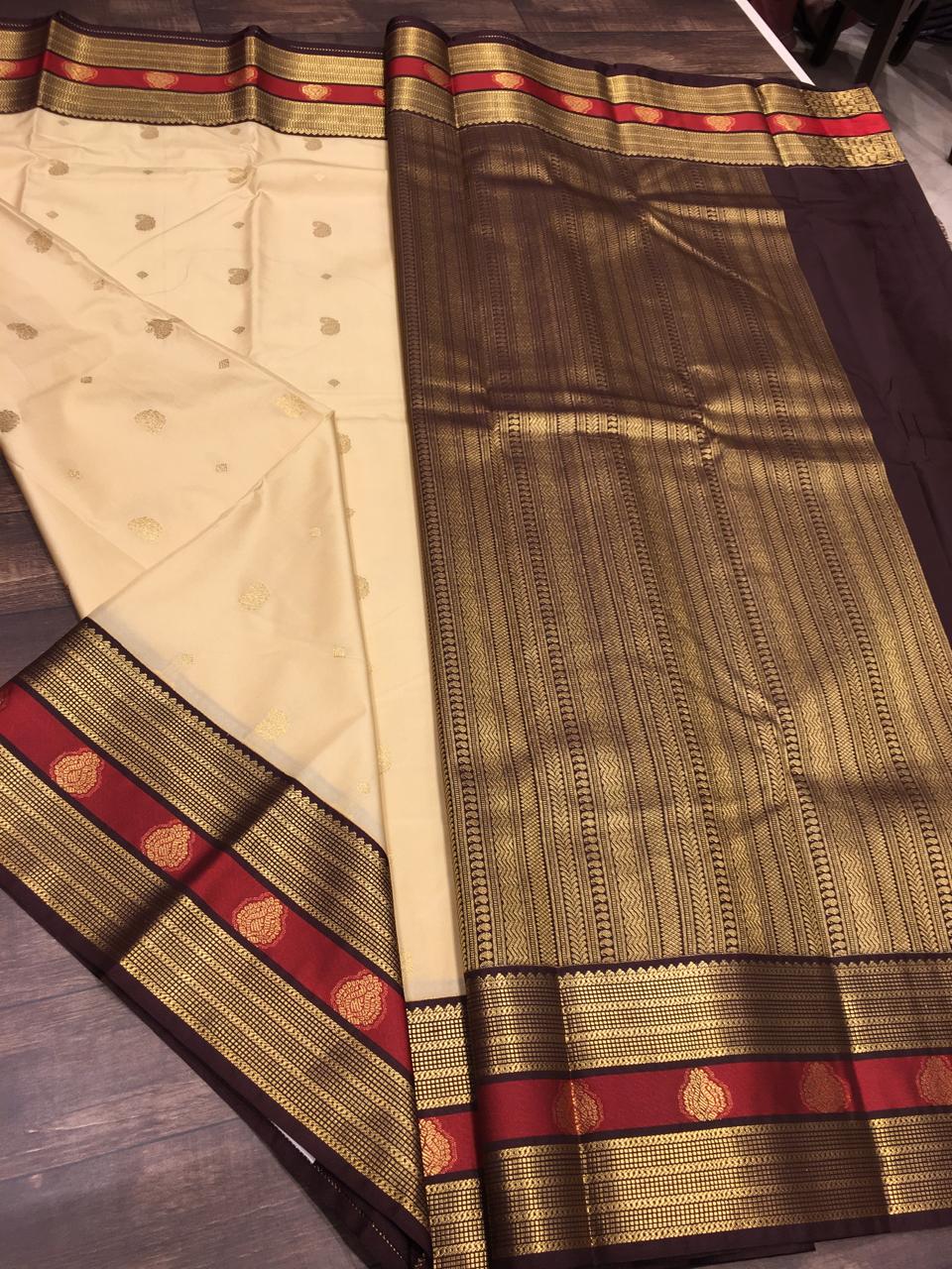 Semi Kanchipuram Silk