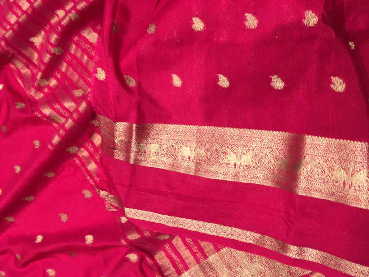Semi Mysore Crape Silk