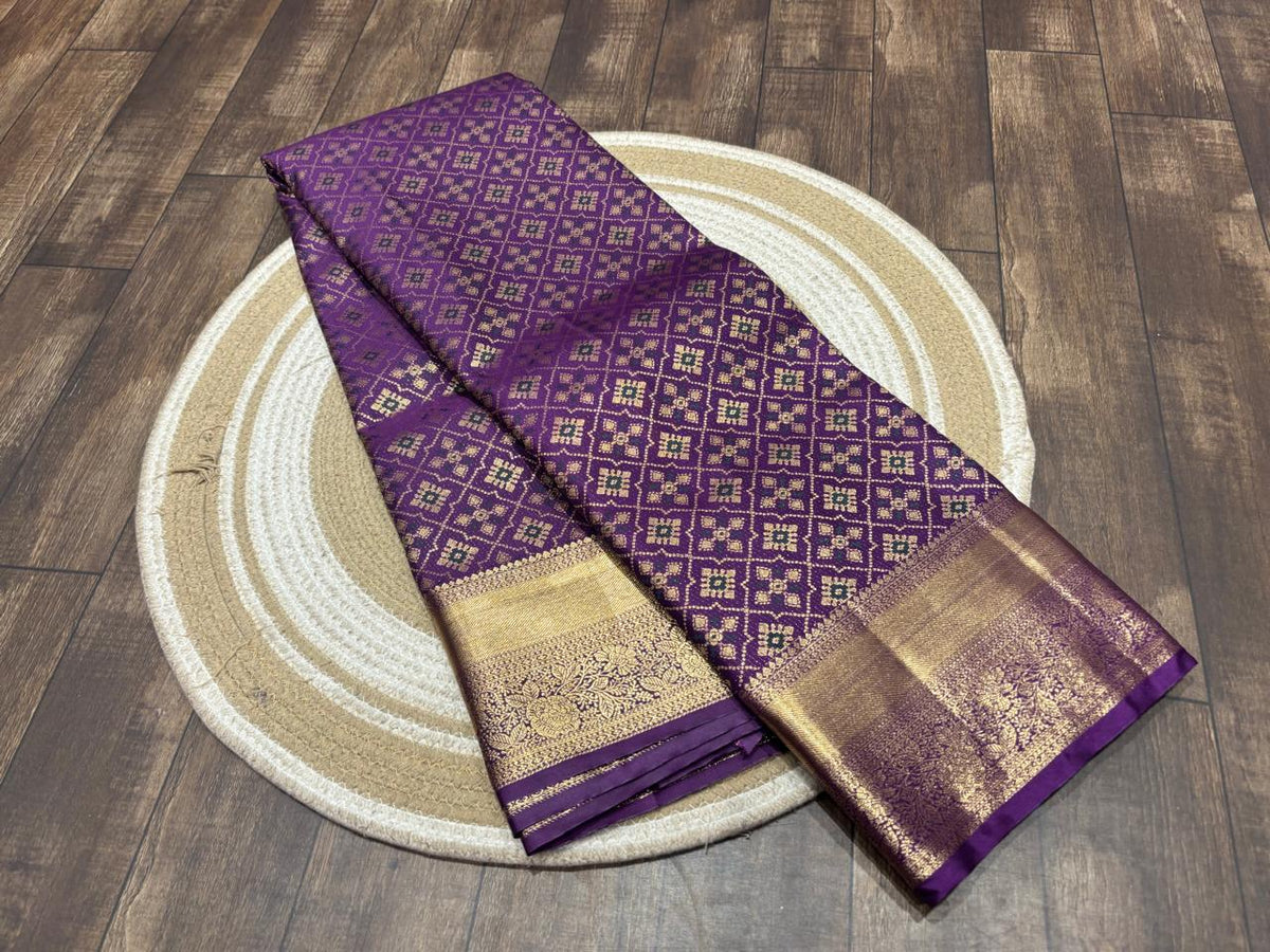 Semi Kanchipuram Silk
