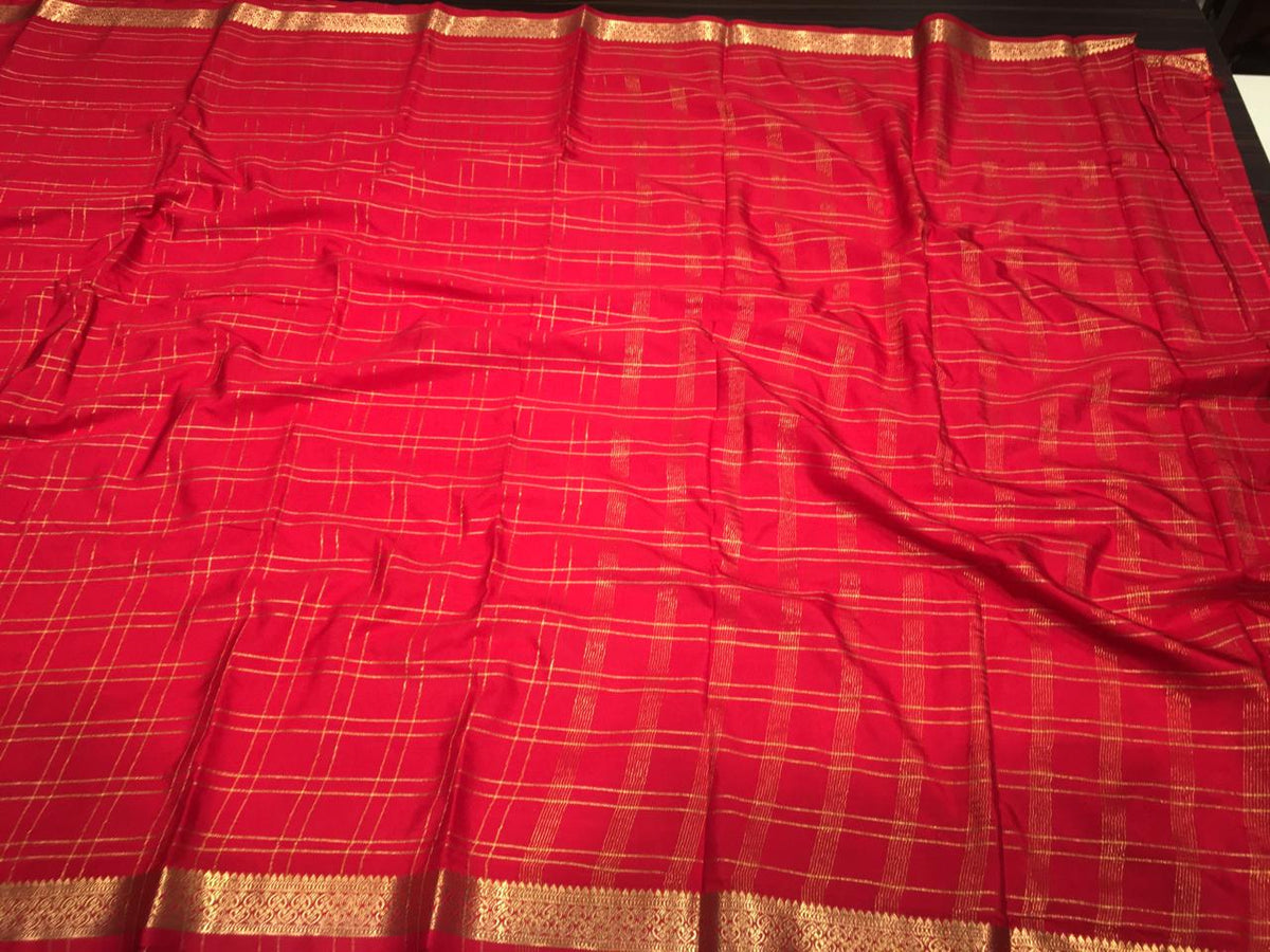 Semi Mysore Crape Silk