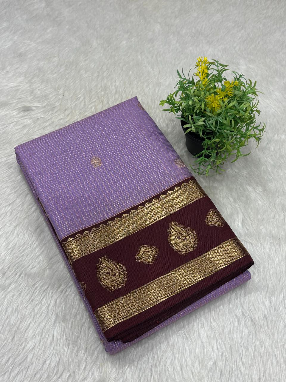 Semi Kanchipuram Silk