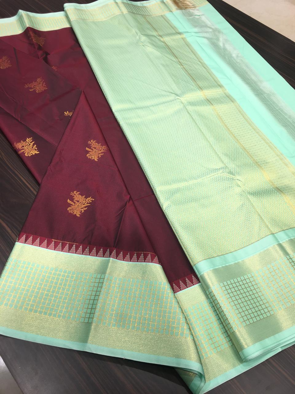 Semi Kanchipuram Silk