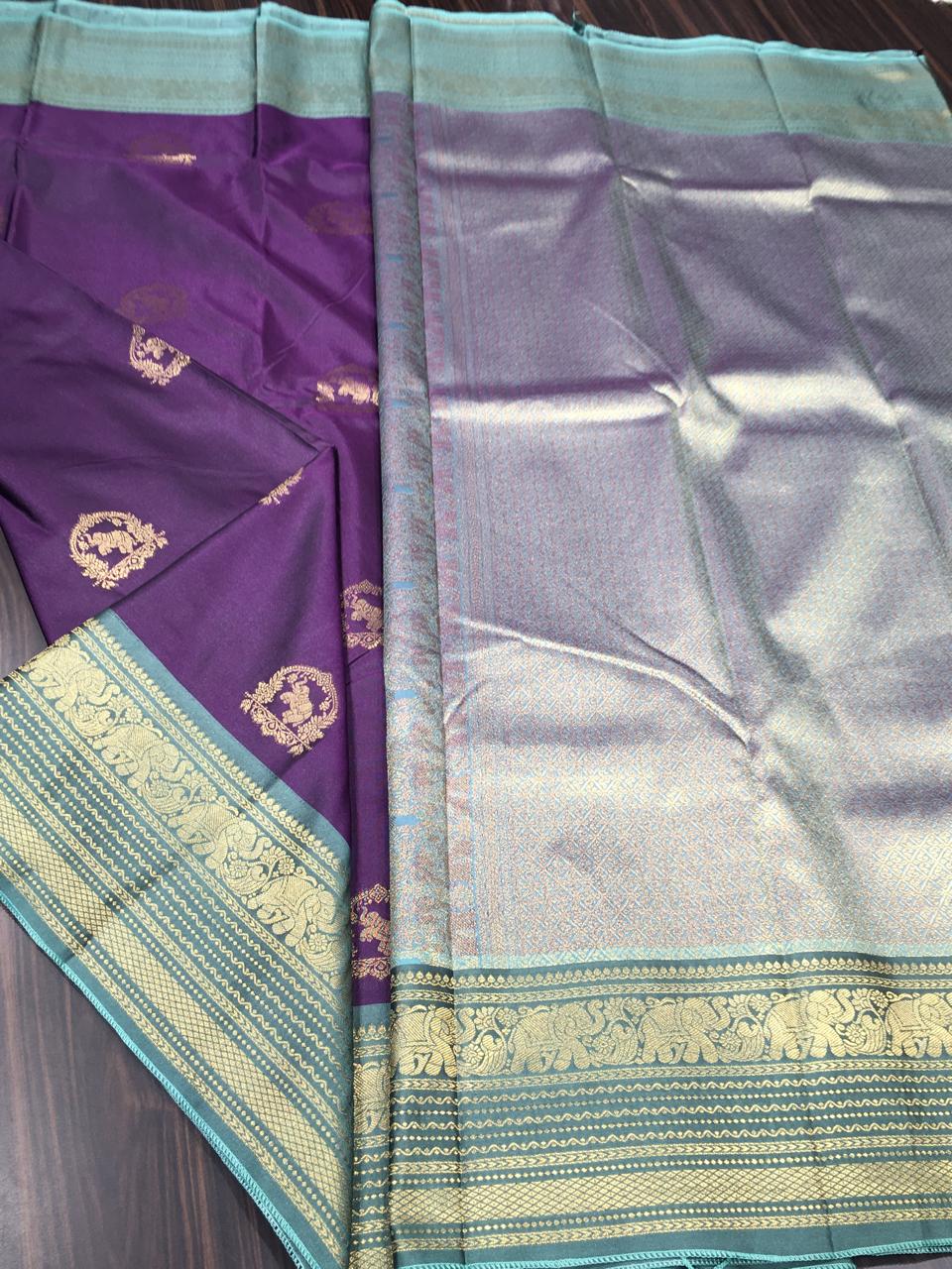 Semi Kanchipuram Silk