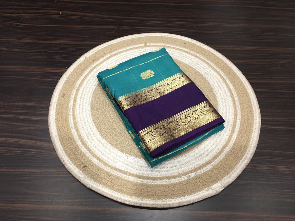 Semi Mysore Crape Silk